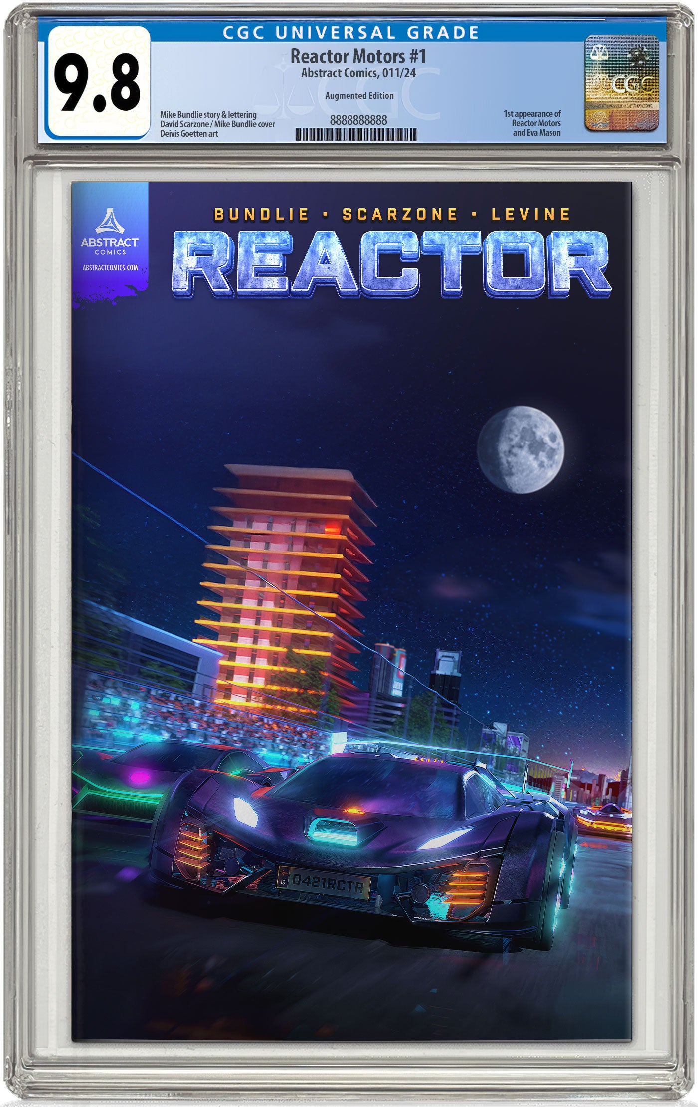 Reactor 2042 Vol 1 CGC 9.8 Augmented Reality Edition