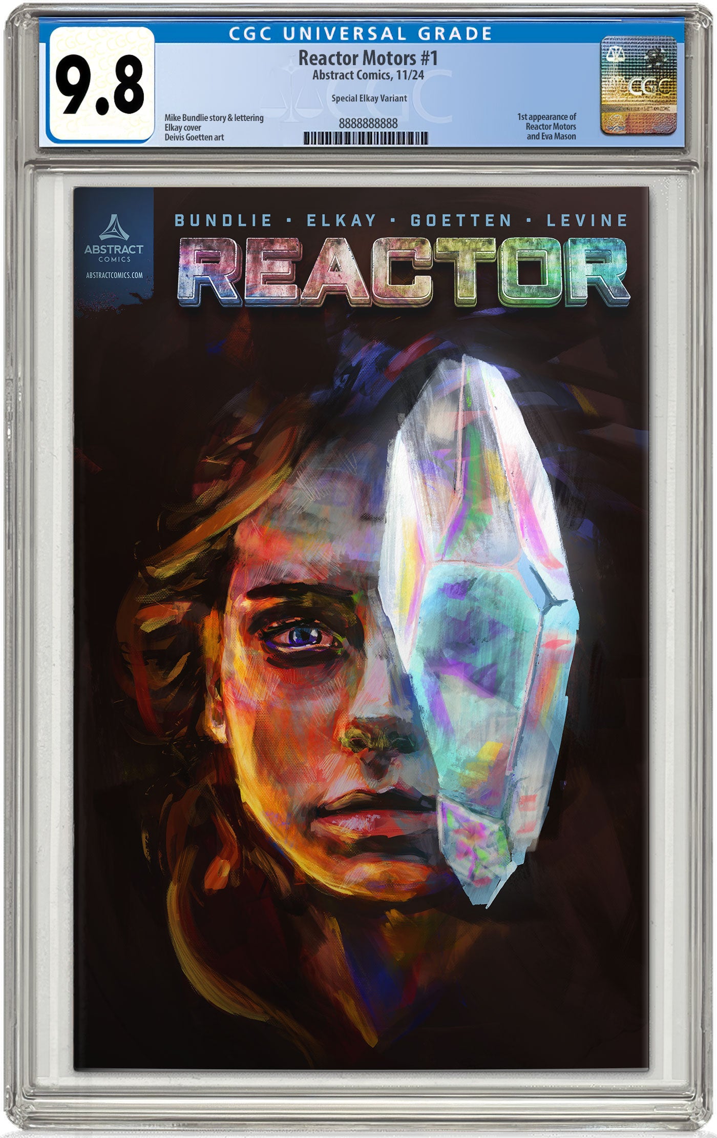 Reactor 2042 Vol 1 CGC 9.8 Special Elkay Edition