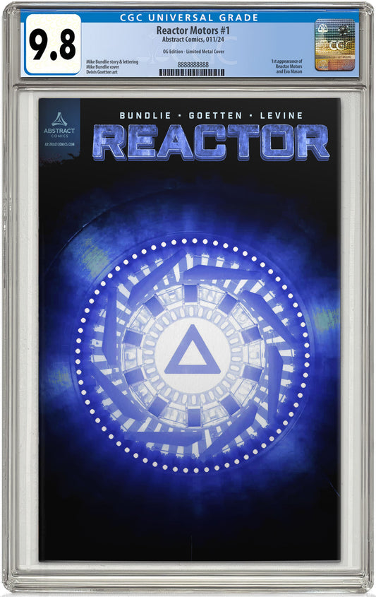 Reactor 2042 Vol 1 OG Metal CGC 9.8 Sapphire