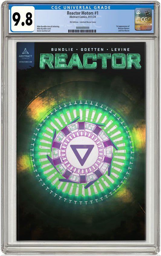 Reactor 2042 Vol 1 OG Metal CGC 9.8 Amethyst Mix