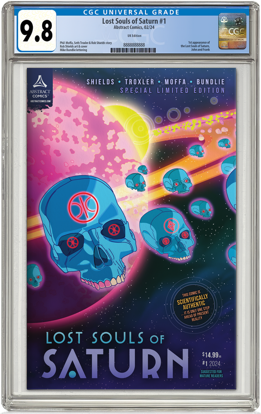 Lost Souls of Saturn Vol 1 UK CGC 9.8