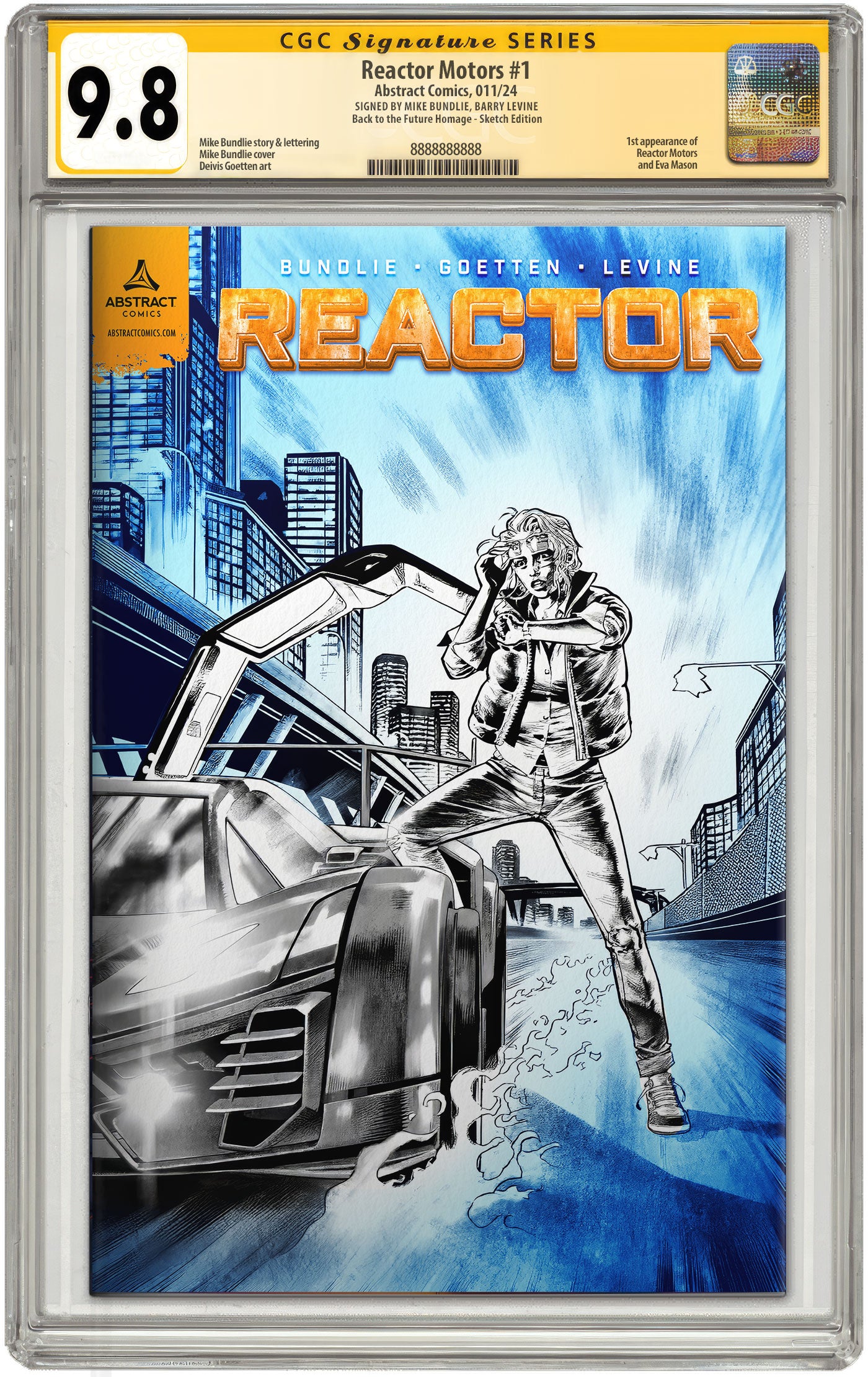 Réacteur 2042 Vol 1 CGC Signature Series 9.8